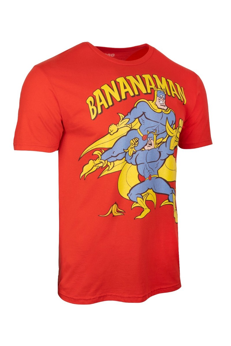 Bananaman The Beano Comic Official T Shirt Banana Man Superhero