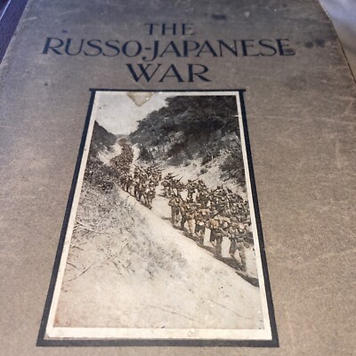Antique 1905 War Book of Russo Japanese War Photographic RARE | eBay