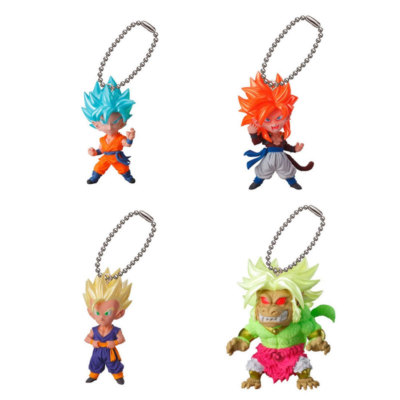 Dragon Ball Super UDM V Jump Special 04 Keychain Swing Mascot Goku Gogeta Broly