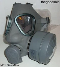 New/Old Stock Finnish M65 Military Gas Mask,Respirator(NO FILTER INCLUDED) Small