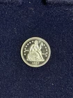 1 GRAM (g) .999 fine silver Round (SEATED LIBERTY) Design FREE SHIPPING!