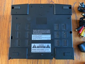 Sega Saturn black console system + Saroo cartridge + wireless controller lot