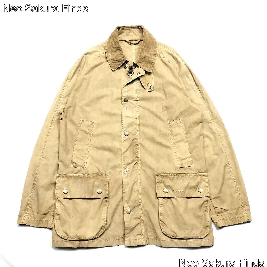 Barbour Rambler Jacket Blouson Beige Men's L Size Cotton 2000s Coat