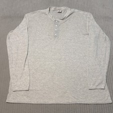 Vintage Patagonia Capilene Snap Pullover USA Made White Thermal Base Layer Large