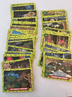 1990 Topps Teenage Mutant Ninja Turtles Base set of 66 cards (full set)