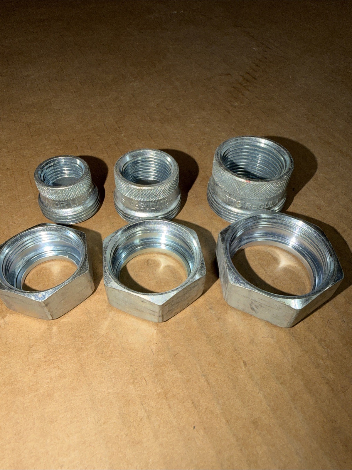 Watts LF301 Dielectric Union Lot of 3 Mixed Sizes w/ Nuts FIP x Solder