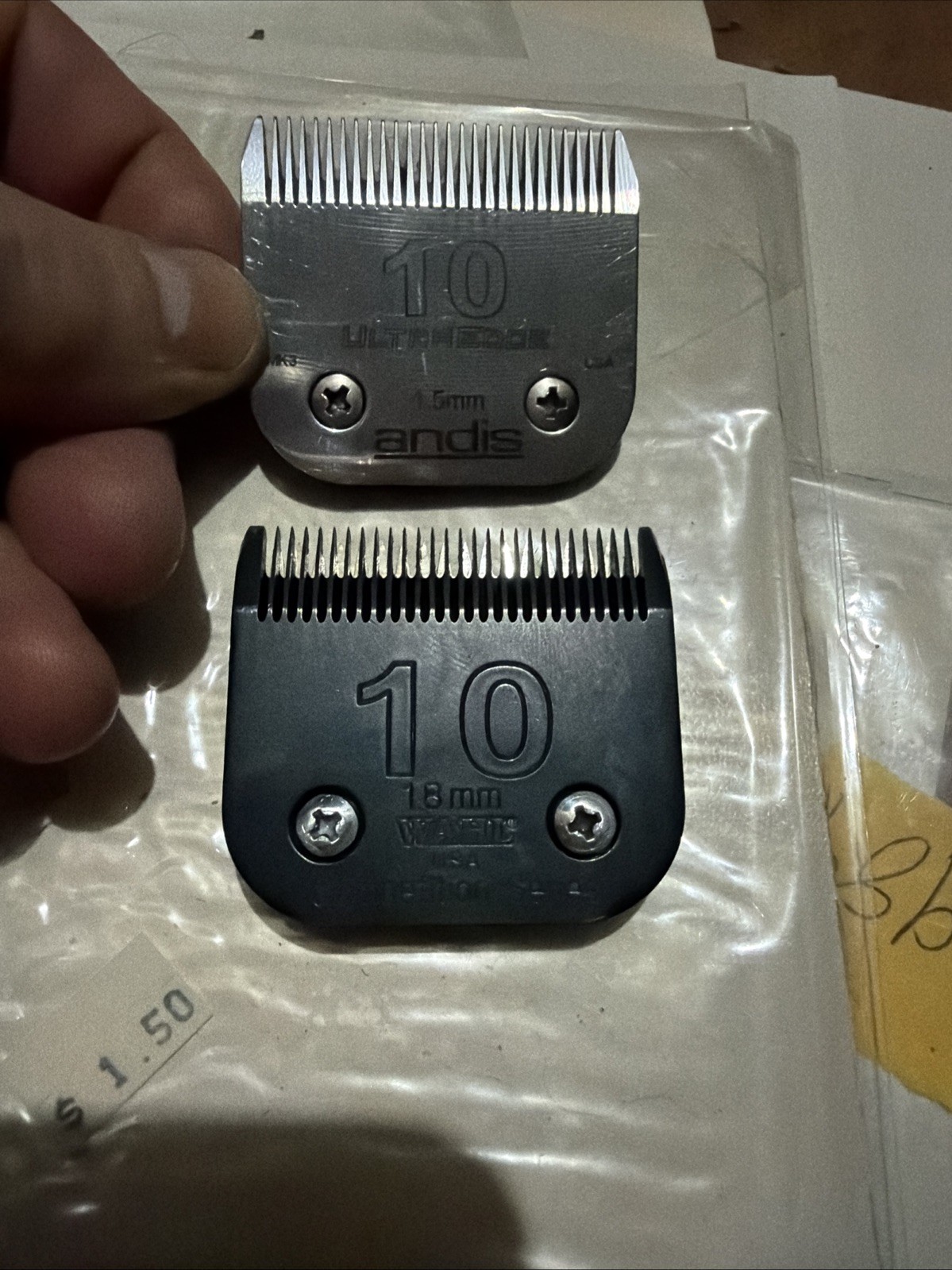 Wahl Competition Andis Ultraedge Combo 10 Blades Clippers Pet Dog Cat Grooming