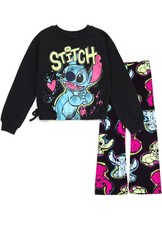 Disney Fleece Sweatshirt and Pants Outfit Set Big Kid Size 7/8