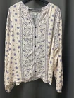 Monsoon Top XL Ivory/Blue #26