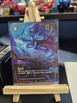 Vex Apathetic 150a/219 Riftbound Unleashed League of Legends Alt Art 150/219 l2 