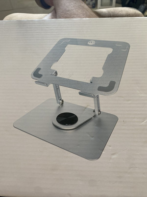 360° Rotating Adjustable Laptop Stand Riser Notebook Computer Holder Desk