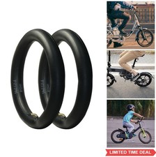 2 Pack Bike Tube Bent Valve 12x2.125 14x2.125 Butyl Rubber Electric Bike Kids