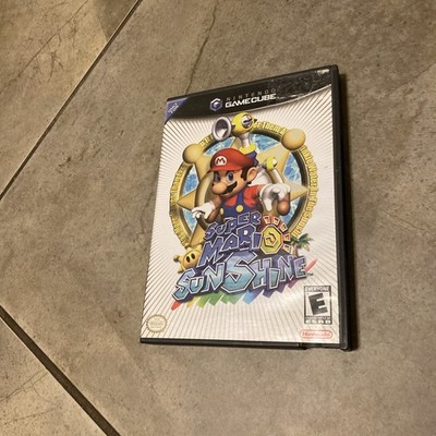 Super Mario Sunshine Nintendo GameCube CIB Complete w/ ALL Inserts, Tested