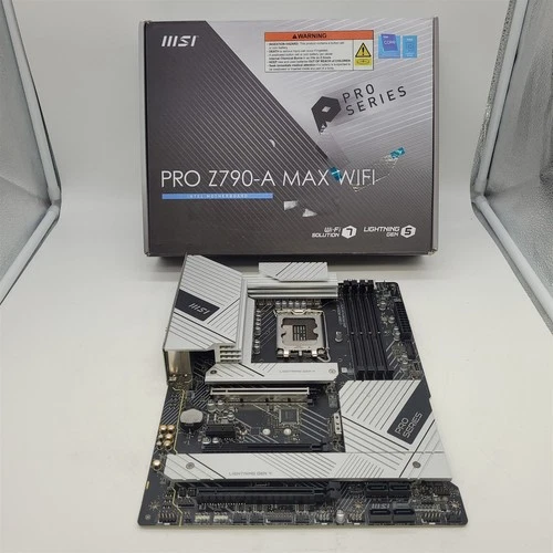 MSI PRO Z790-A MAX WiFi ProSeries Motherboard LGA 1700, DDR5, ATX) -NOT WORKING-