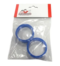 Pinball Machine Flipper Rubbers for Stern/Bally/Gottlieb - Set of 2 - Blue