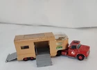 MATCHBOX KINGSIZE K-18 ARTICULATED HORSE VAN LESNEY ENGLAND IN Good  ORIG COND