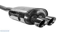 Bastuck Endschalldämpfer 2x 90 mm, Ausgang mittig - Mini Cooper S R56 (+JCW)