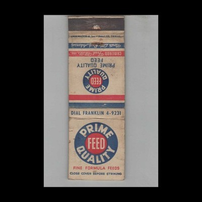 Matchbook Cover Prime Feed