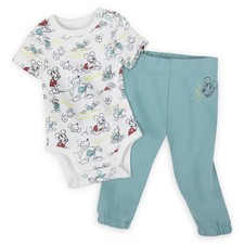 Baby Mickey Mouse Vintage Bodysuit Set - 9-12M - Disney Store, One Color Multi