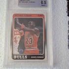 Fleer 1988-89 Michael Jordan #17 Chicago Bulls Bgs 8.5 Graded Card