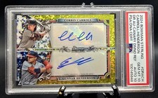 2024 Bowman Sterling Carroll/Henderson Dual Auto Canary Diamond /3 PSA 10/10 GEM