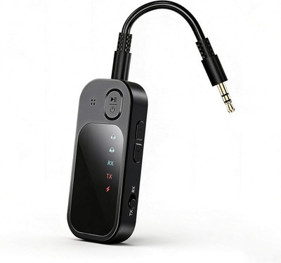eppfun Bluetooth 5.4 Sender, 2-IN-1 Klinke Transmitter Empfänger, Bluetooth