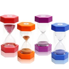 Hourglass Sand Timers for Kids Classroom Office Kitchen Cooking Teeth Brushing