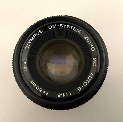 Olympus OM-System Zuiko MC Auto-S f 1.8 50mm Lens - Vintage - Pre-Owned