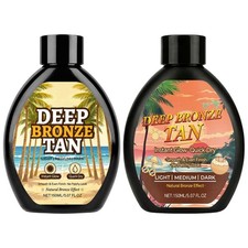 Bronzer Tanning Bed Lotion 150ml Natural Bronze Deep Bronze Tanning Lotion
