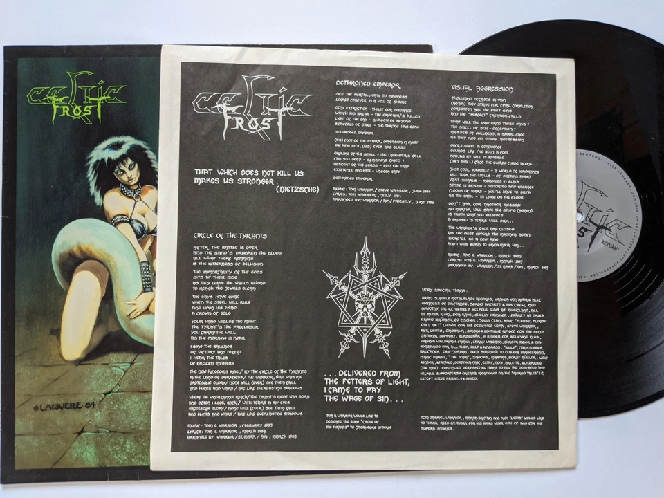 CELTIC FROST - Emperor's Return 12" MLP 1985 - Orig. Vinyl - Noise Rec. N 0024 - Bild 2 von 4