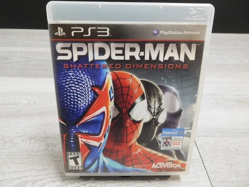 Spider-Man: Shattered Dimensions Walmart Edition Sony Playstation 3 PS3 2010