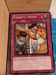Tyrant's Tirade STOR-EN078 1st Edition Common Yu-Gi-Oh! Storm of Ragnarok