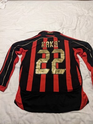 AC Milan 07-08 Home Jersey – Champions League – Kaka #22 Long