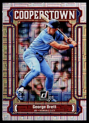 George Brett 2023 Donruss #CT15 Cooperstown Vector Kansas City Royals