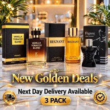 Men's Perfume Eau De Toilette For Him 100ml Fragrance 3 Pack Men Gift Set