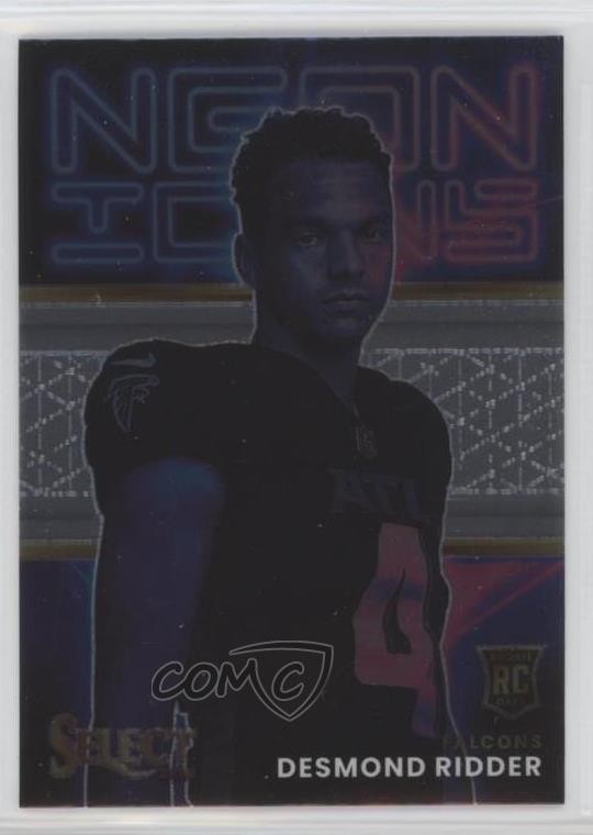 2022 Panini Select Neon Icons Desmond Ridder #NI-13 Rookie RC lw9