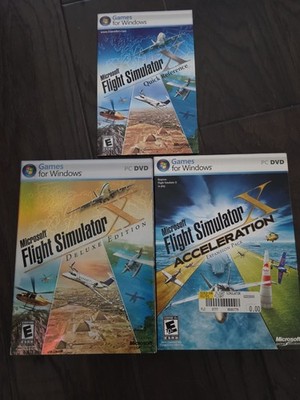 Microsoft Flight Simulator X PC, 2006 + Expansion Pack