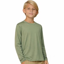 INGEAR Boys Swim Shirt UPF 50 Rash Guard for Boys Long Sleeve Quick Dry Kids...