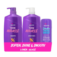 Total Miracle Hair Care Bundle: Shampoo, Cond...
