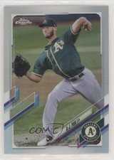 2021 Topps Chrome Refractor AJ Puk #90 2l4