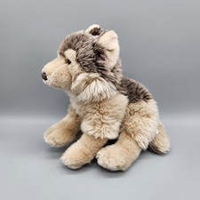 Ganz Webkinz Signature Timber Wolf Plush WKS1008 NO CODE Stuffed Animal Toy