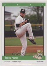 2011 Grandstand Clinton LumberKings James Paxton 2x6