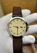 Gucci 126.3 Swiss Quartz Men's Watch Unisex 38mm