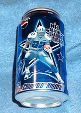 Emmitt Smith Pepsi Cannfl All Time Leading Rusher Collectibledallas Cowboys
