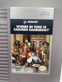 Where in Time is Carmen Sandiego (Nintendo Entertainment System, 1991) NES