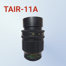Tair-11A 135mm f/2.8 M42 USSR Telephoto Lens With Case  Filters-Great Condition
