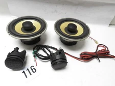 (2) 6.5"5 Aquatic AV 300W  Speakers + (2) Dome Tweeters