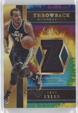 2017-18 Panini Select Throwback Memorabilia Tie-Dye Prizm 22/25 Trey Lyles 4k8