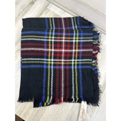 Macchia di Ruggine unisex oversized blanket scarf plaid new lightweight