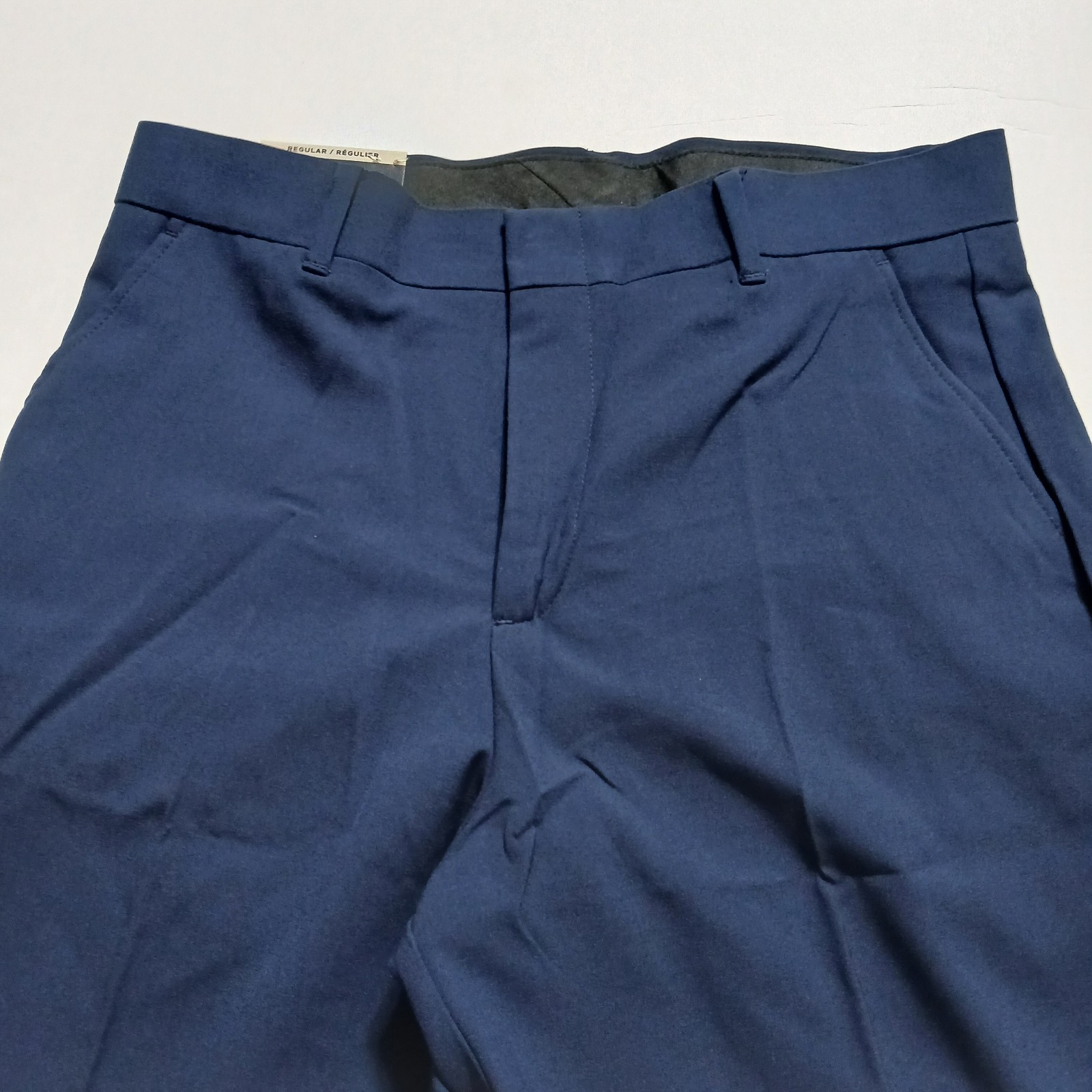 Van Heusen Flex Bank Blue Dress Pants Regular Fit Kid's Size 20